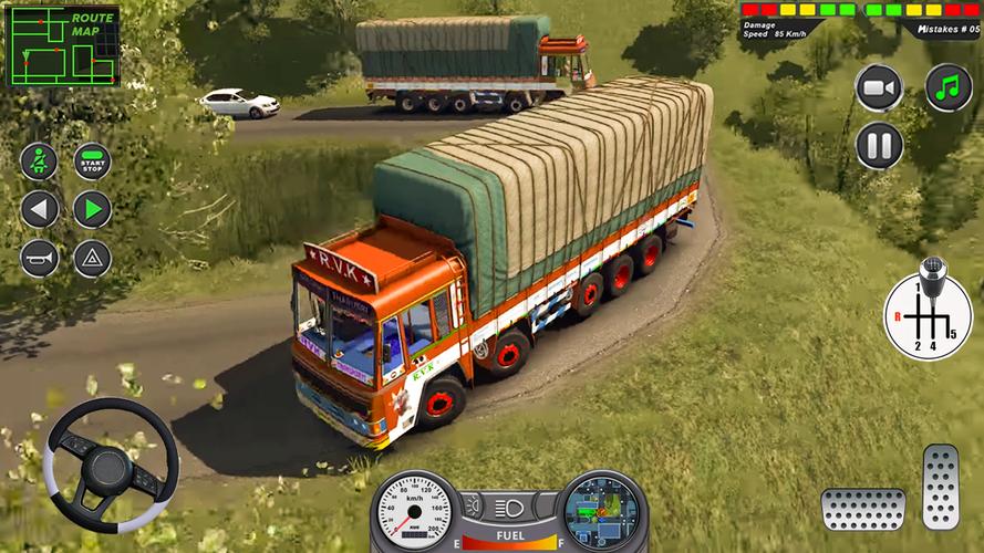 Indian Heavy Truck Delivery 3D Screenshot 2