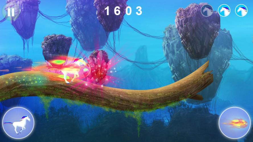 Unicorn dash : Magical Sky スクリーンショット 2