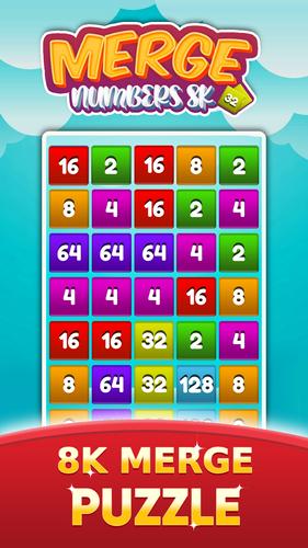 2048 Number Merge Games Puzzle應用截圖第0張