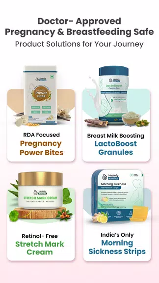 Healofy Pregnancy & Parenting應用截圖第2張