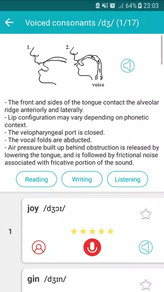 Schermata Speak English Pronunciation 2