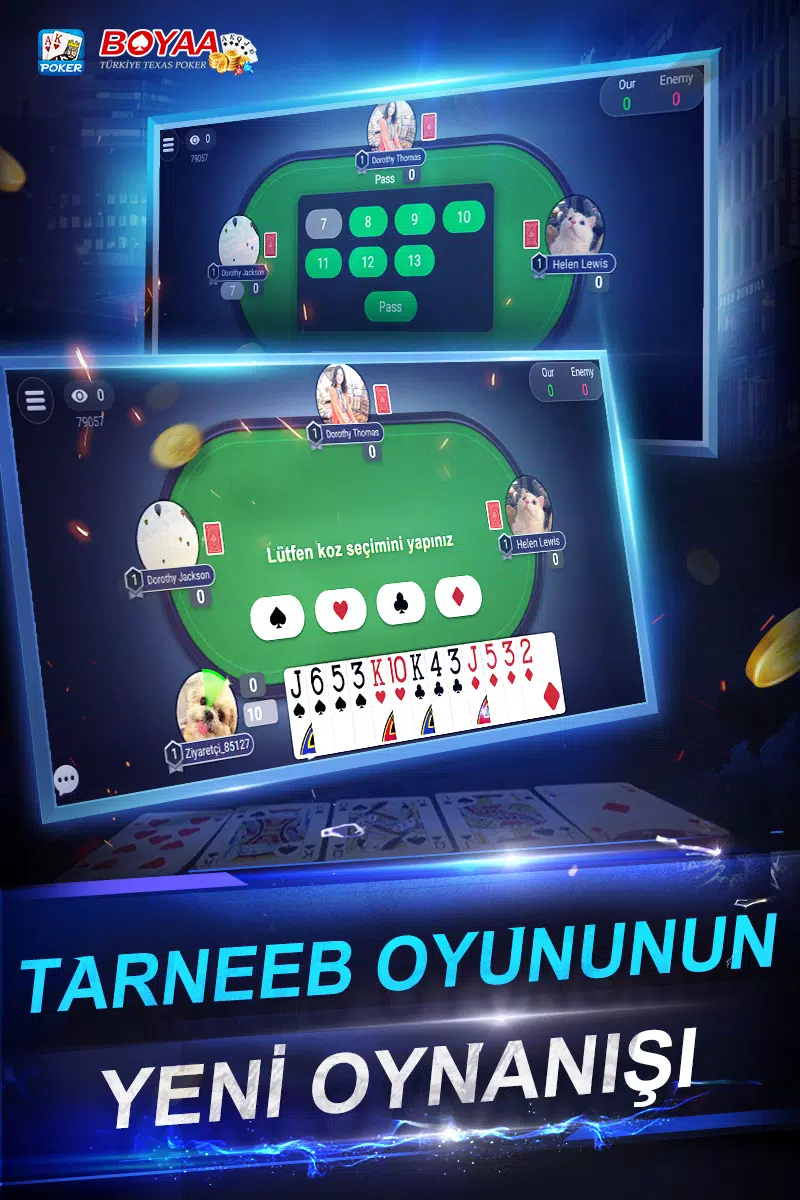 Türkiye Texas Poker स्क्रीनशॉट 1