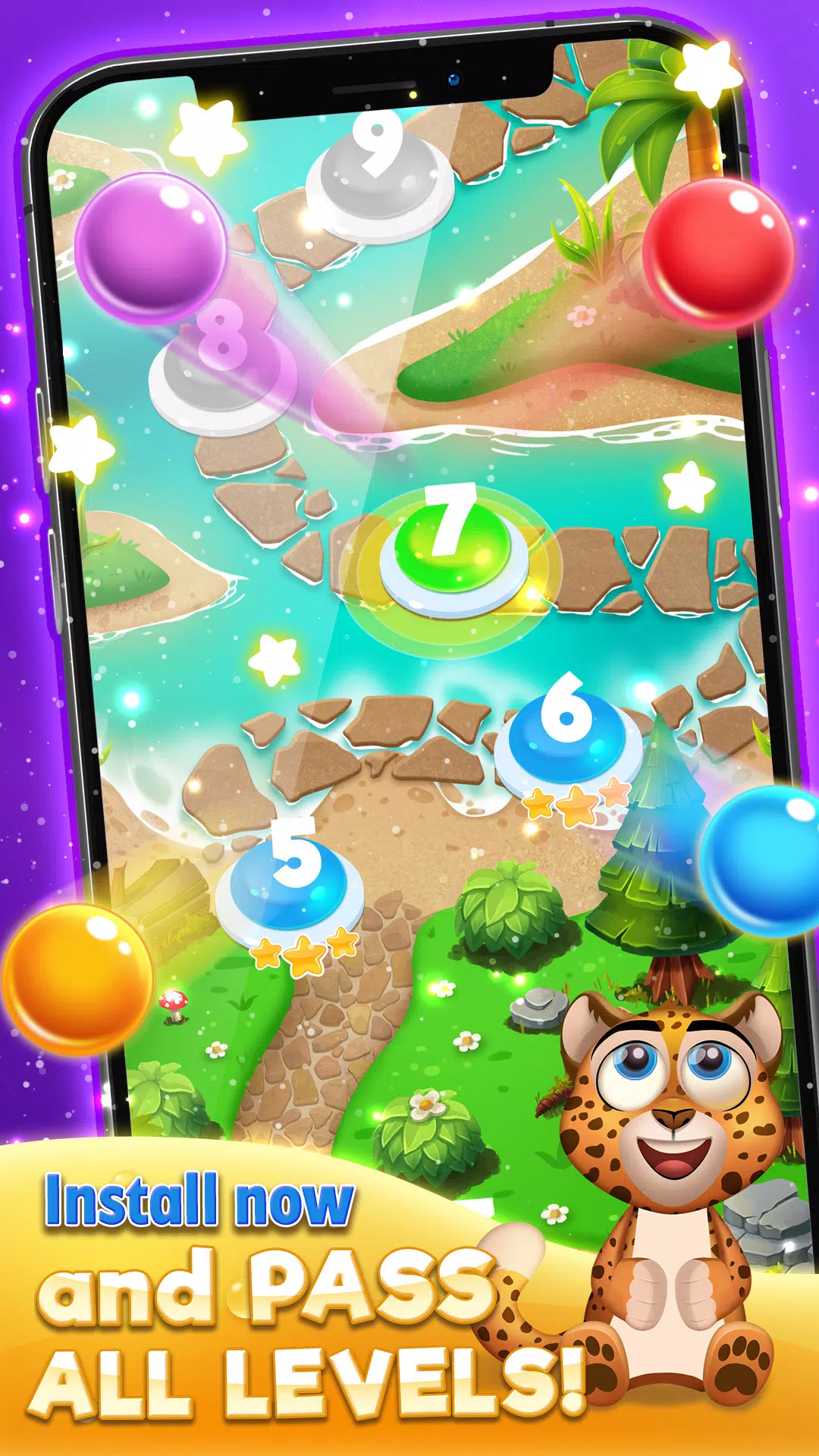 Bubble Pop: Wild Rescue Screenshot 3