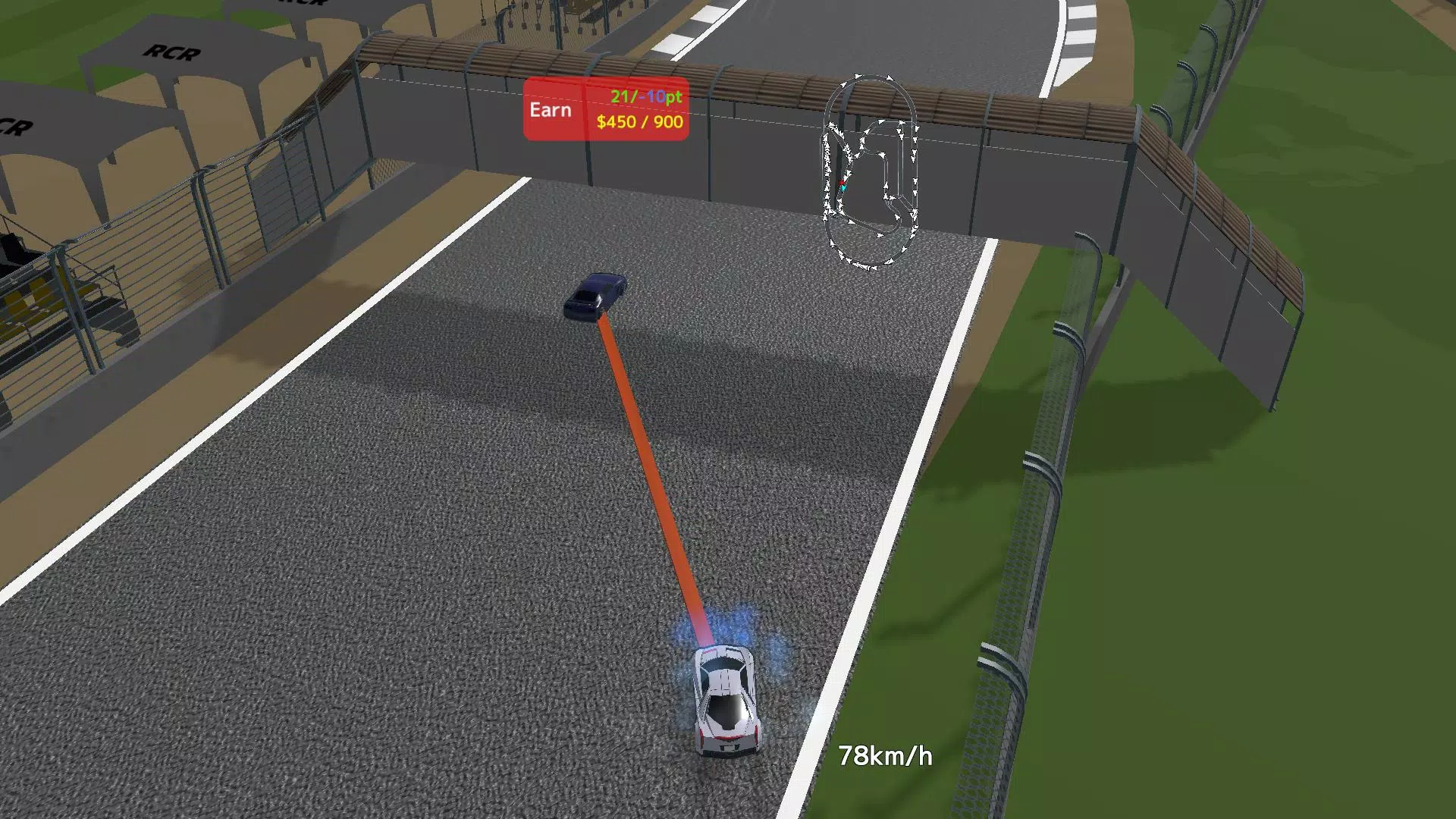 Side by Side Racing Turbo Zrzut ekranu 2