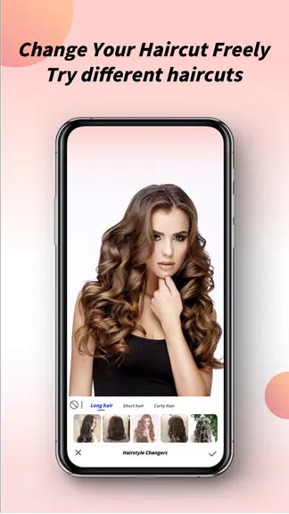 Hairstyle try on Скриншот 0