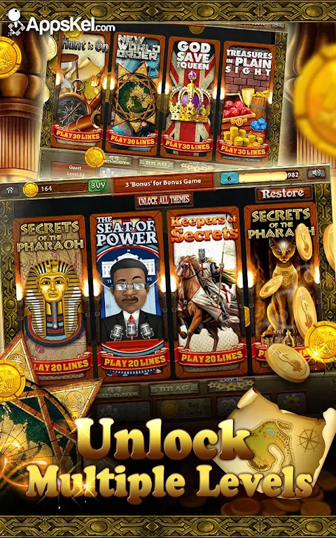 Lost Kingdom Treasure Slots– Las Vegas Casino Game Screenshot 2