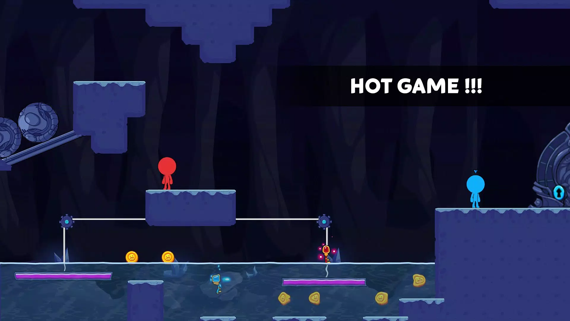 Stick World: Red Blue Journey Ekran Görüntüsü 3