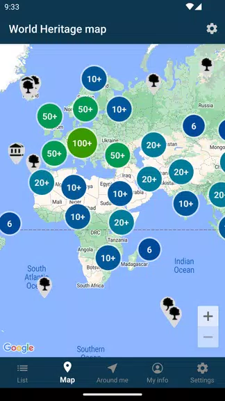 World Heritage - UNESCO List स्क्रीनशॉट 0