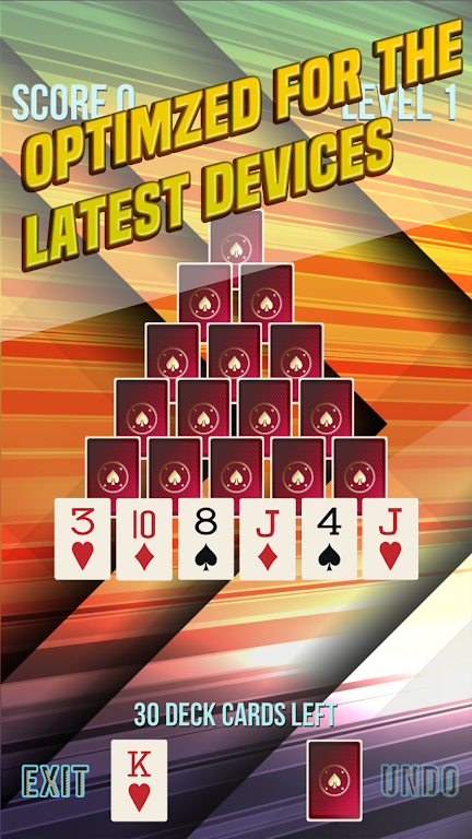 Pyramid Solitaire Supreme Screenshot 0