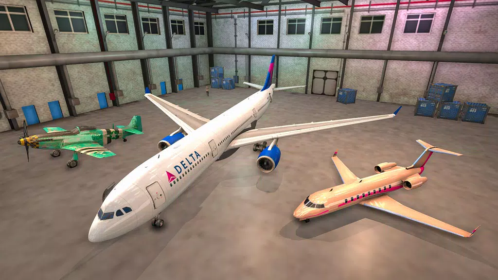 City Airplane Pilot Games Schermafbeelding 3