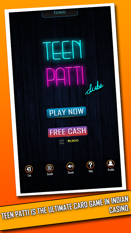 Teen Patti Clubs ภาพหน้าจอ 0