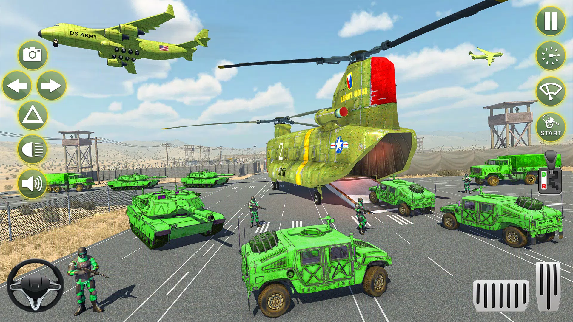 US Army Truck Sim Vehicles Screenshot 1