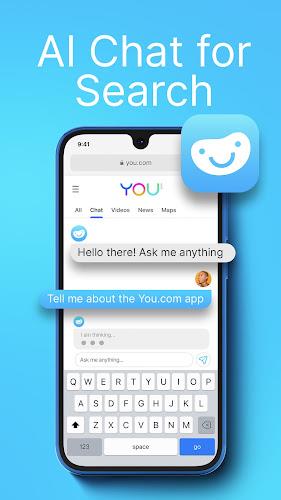 You.com — Personalized AI Chat Скриншот 0