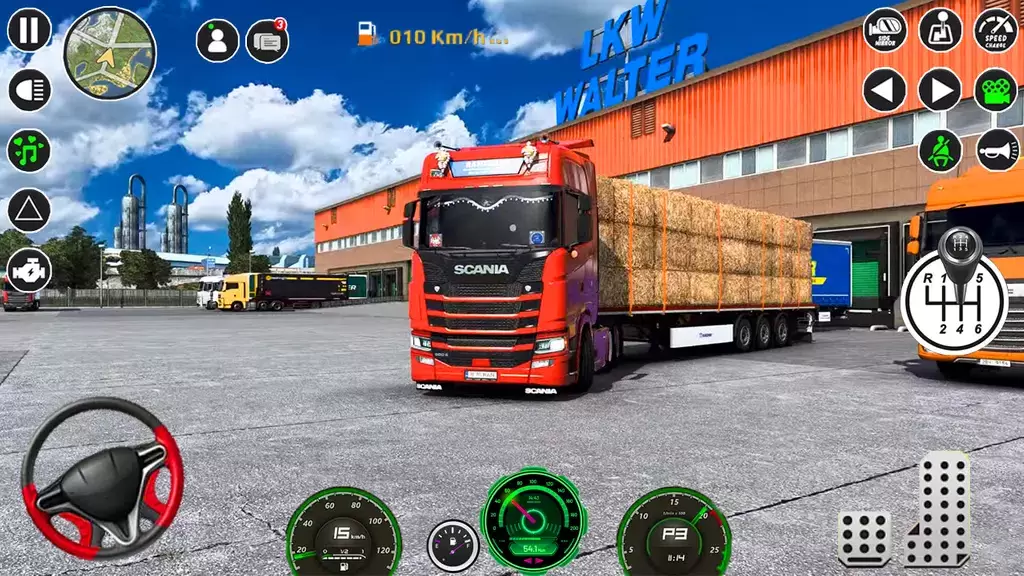 American Cargo City Driving 3D Zrzut ekranu 0