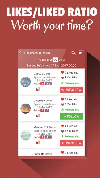Follower Stats for Instagram應用截圖第2張