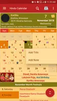 Hindu Calendar - Drik Panchang Capture d'écran 1