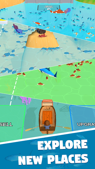 3D Fishing Mod Tangkapan skrin 0