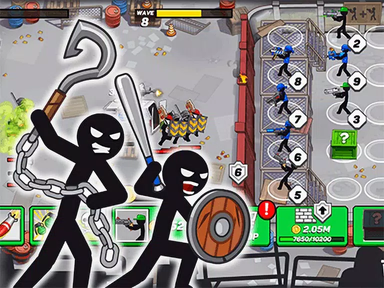 Stickman Defenders: Stick War Capture d'écran 3