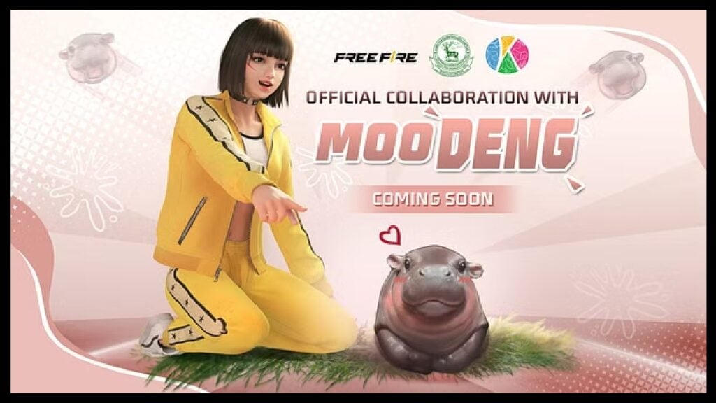 Garena agrega el hipopótamo viral Moo Deng a Free Fire