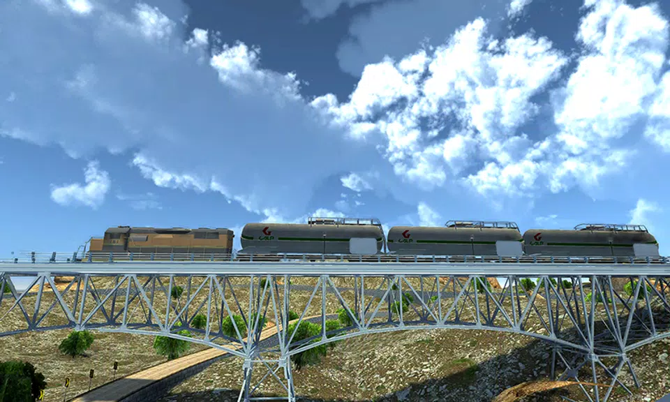 Oil Tanker Train Driving Sim スクリーンショット 3