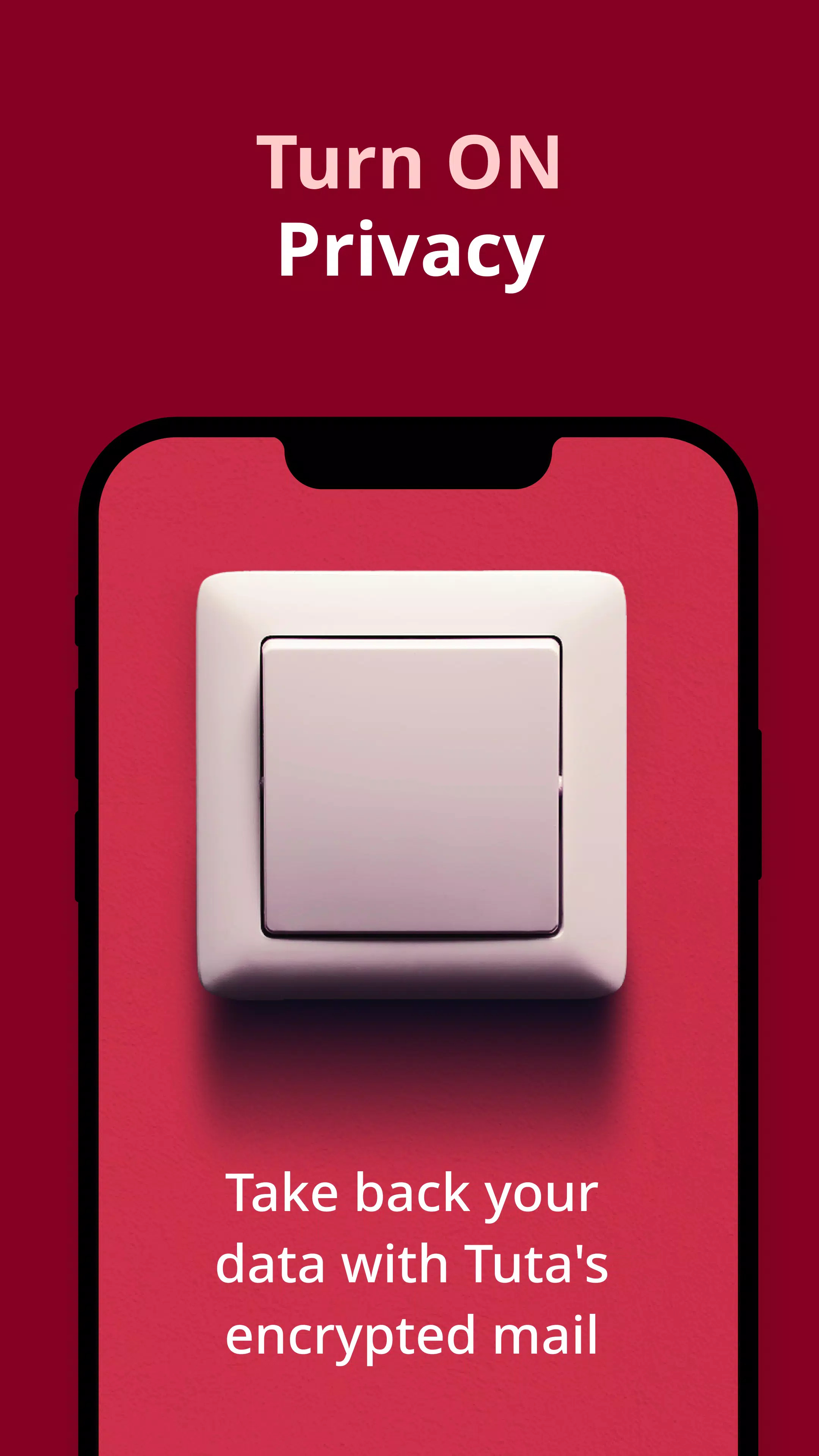Schermata Private Encrypted Email Tuta 0