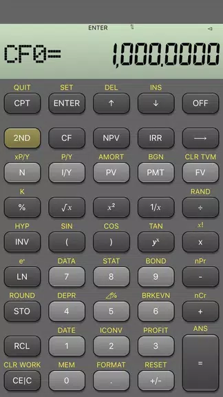 BA Financial Calculator Captura de tela 0