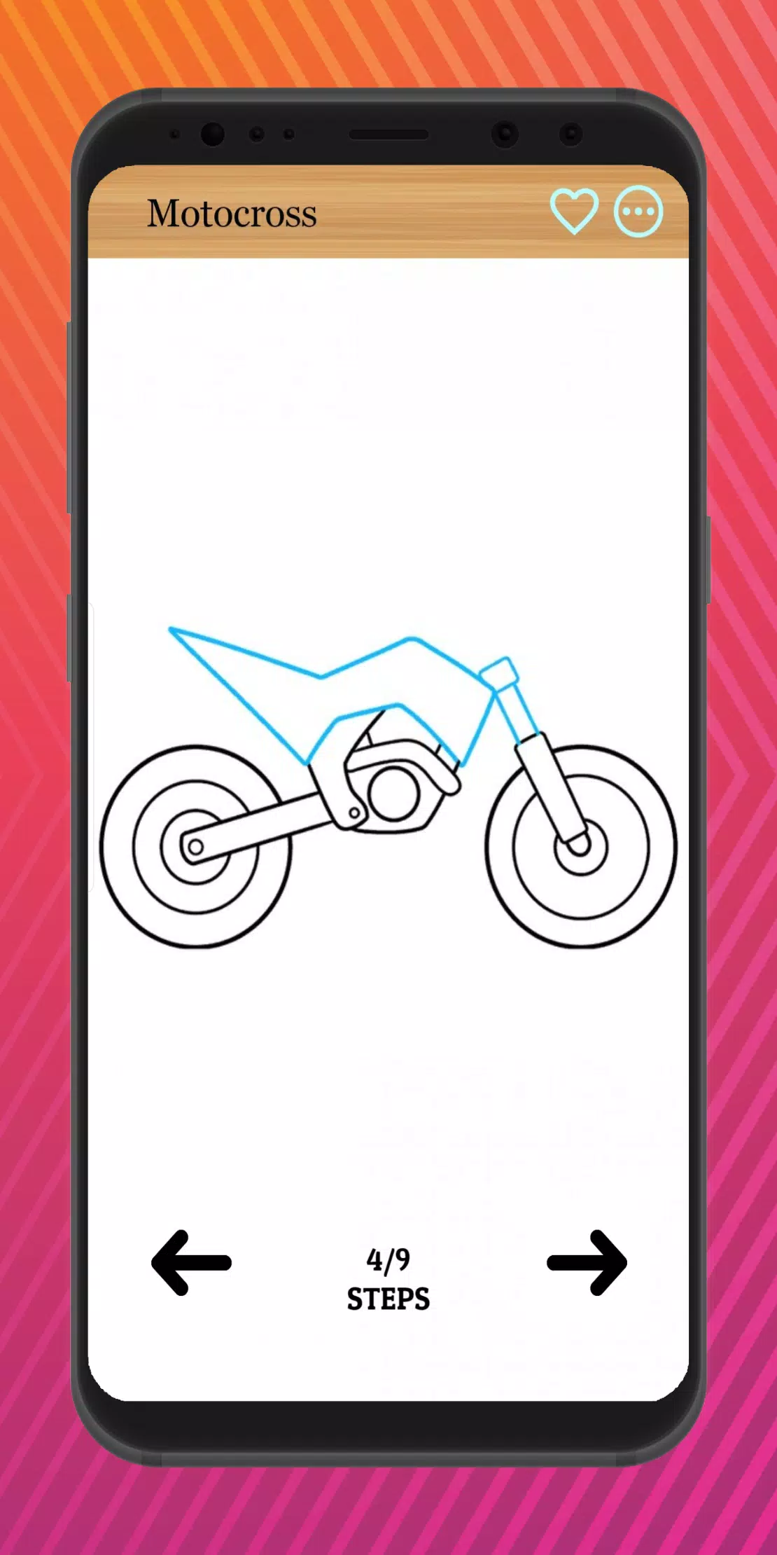 How to Draw Motorcycle स्क्रीनशॉट 1