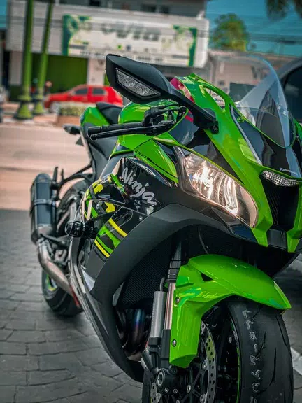 Kawasaki Ninja ZX10r Wallpaper Capture d'écran 3