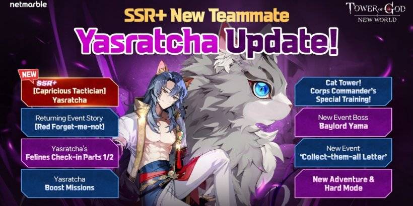 Tower of God: New SSR+ Yasratcha arriveert