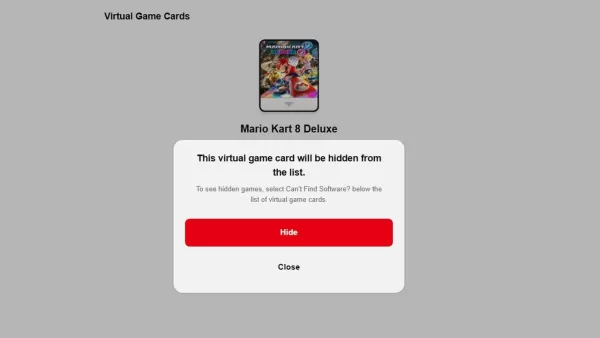 Il nuovo sistema di schede di gioco virtuale di Nintendo è ora in diretta sullo switch prima del lancio di Switch 2.