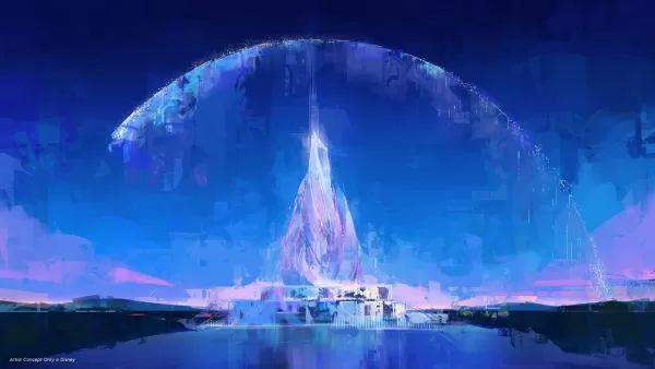 Concept Art of Disney's New Theme Park in Abu Dhabi