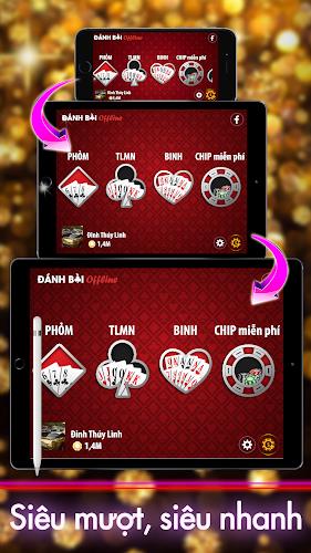 Offline Poker: Tien Len & Phom Capture d'écran 0