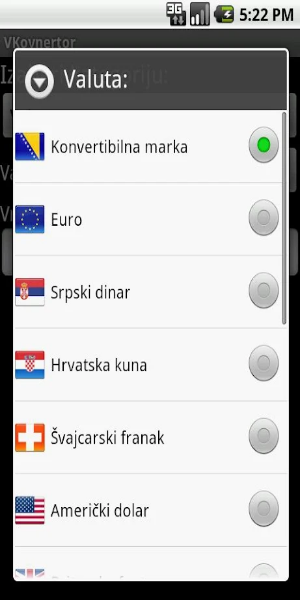VKonvertor - konvertor valuta Captura de tela 2