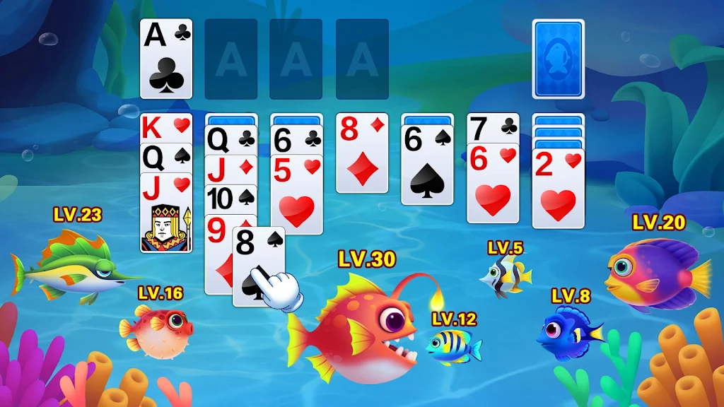 Solitaire Fish 2024应用截图第2张