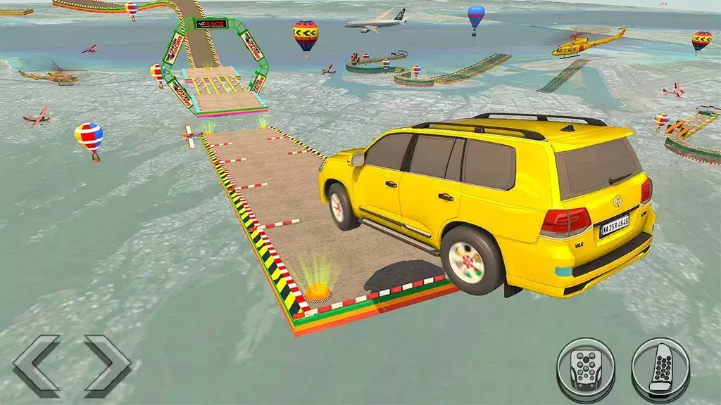 Mega Ramp Car Stunt Racing 3d ภาพหน้าจอ 1