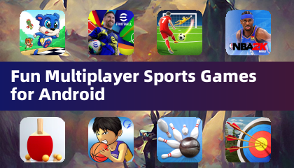 Permainan sukan berbilang pemain yang menyeronokkan untuk Android