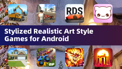 Jeux de style art réaliste stylisé pour Android