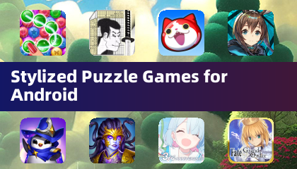 Gestileerde puzzelspellen voor Android