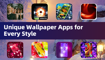 App di sfondo uniche per ogni stile