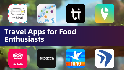 Aplicativos de Viagem para Entusiastas de Gastronomia