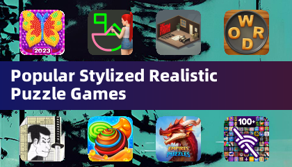 Juegos de rompecabezas realistas estilizados populares