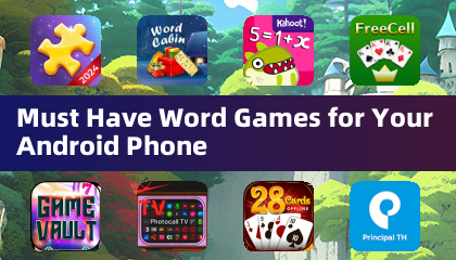 Должны быть игры в слова для вашего телефона Android