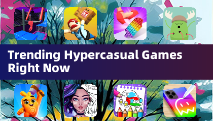 今トレンドのハイパーカジュアルゲーム