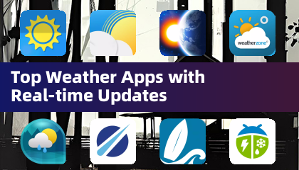 Top Wetter-Apps mit Echtzeit-Updates
