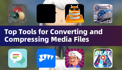 미디어 파일 변환 및 압축에 최적의 도구