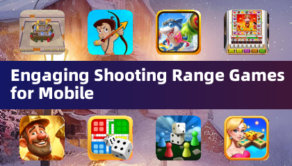 モバイル向けの魅力的なシューティングレンジゲーム