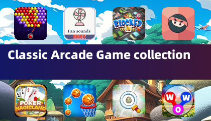 Klassische Arcade-Spiel-Sammlung