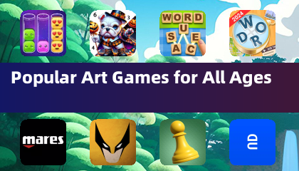 모든 연령층을 위한 인기 있는 예술 게임